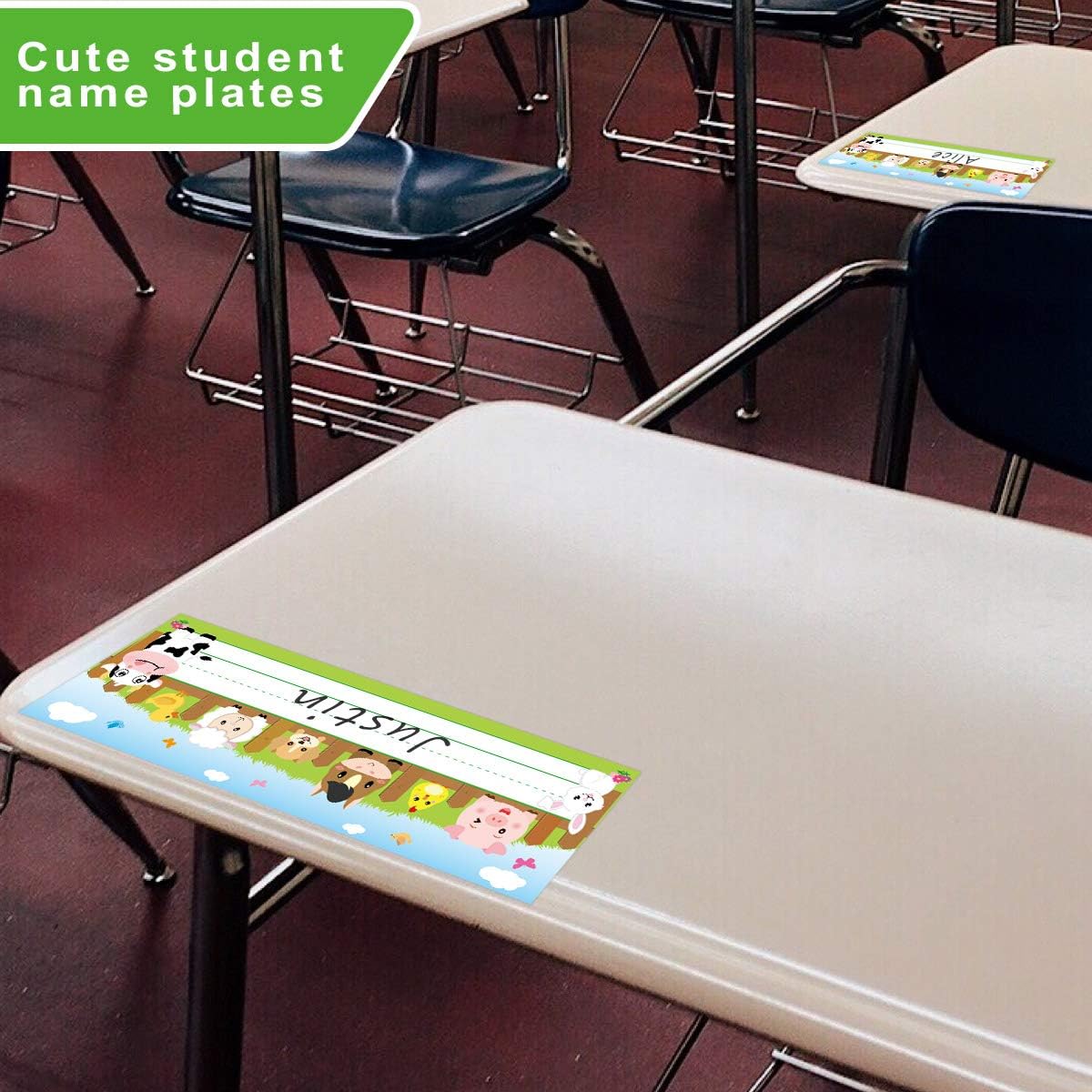 36 Pack Farm Animal Name Plate - Desk Name Plate บทวิจารณ์และราคา