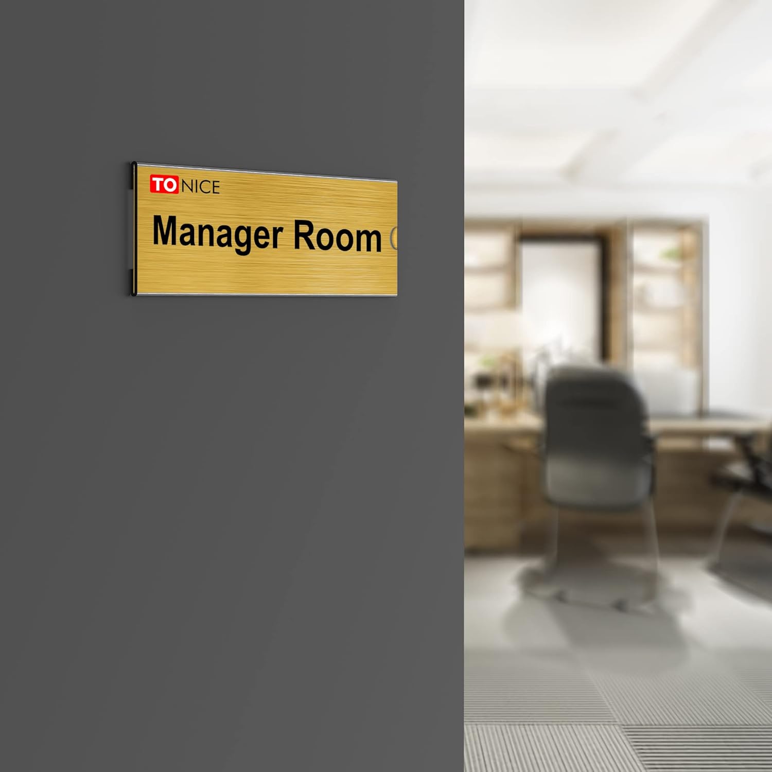 12 Pack Acrylic Desk Nameplate - Desk Name Plate บทวิจารณ์และราคา