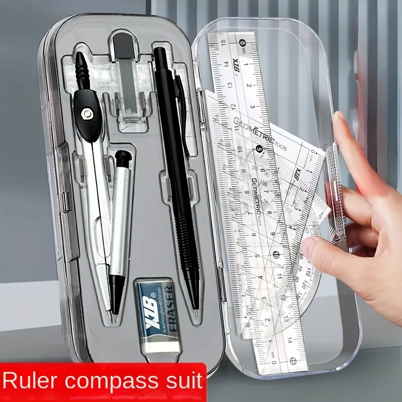 8-in-1 Mathematical Geometry K - Compass Geometry Set บทวิจารณ์และราคา