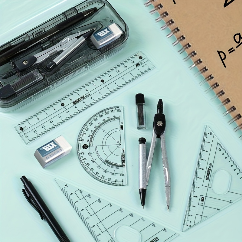 8-in-1 Mathematical Geometry K - Compass Geometry Set บทวิจารณ์และราคา