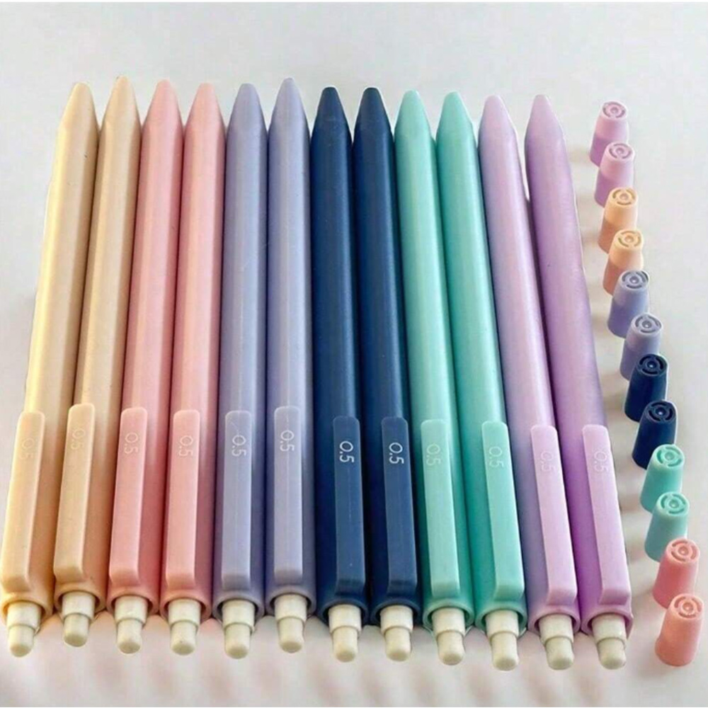 Cute Pastel Mechanical Pencil  - Highlighter Set Pastel บทวิจารณ์และราคา