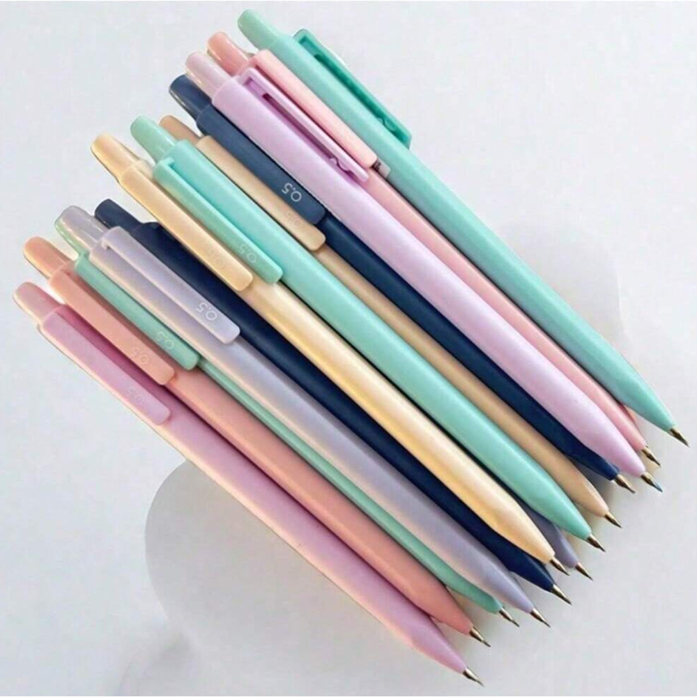 Cute Pastel Mechanical Pencil  - Highlighter Set Pastel บทวิจารณ์และราคา