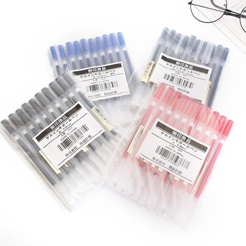 10-30Pcs/Set 0.38/0.5mm Gel pe - Office Stationery Supply Business บทวิจารณ์และราคา