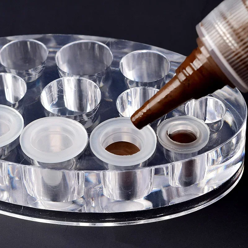 Acrylic Tattoo Ink Cup Stand H - Calligraphy Ink Bottle บทวิจารณ์และราคา