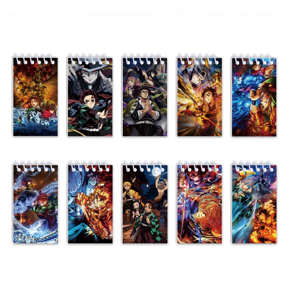 10PCS Demon Slayer Notepads. S - Stationery Warehouse บทวิจารณ์และราคา