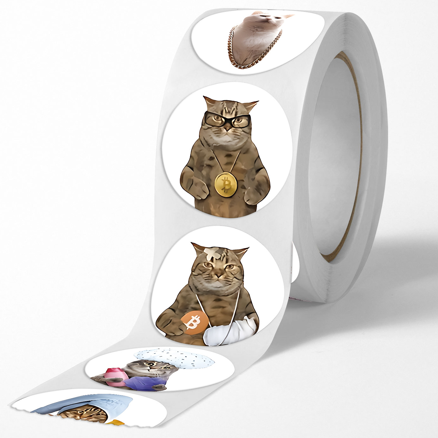 100-500pcs Funny Cat Graffiti  - Memo Pad Sticky บทวิจารณ์และราคา