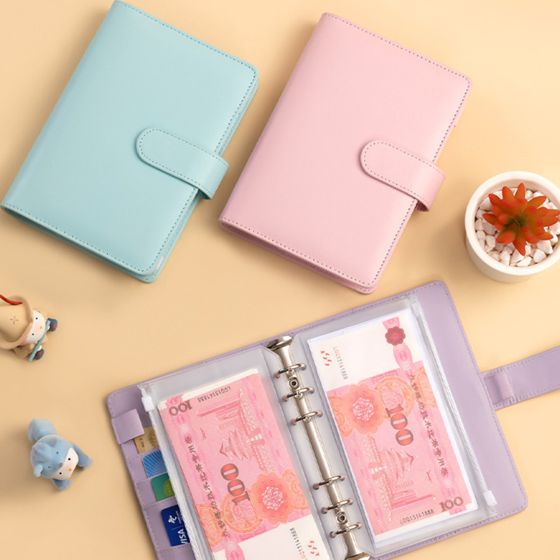 A6 PU Leather Budget Binder wi - Planner Weekly Budget บทวิจารณ์และราคา