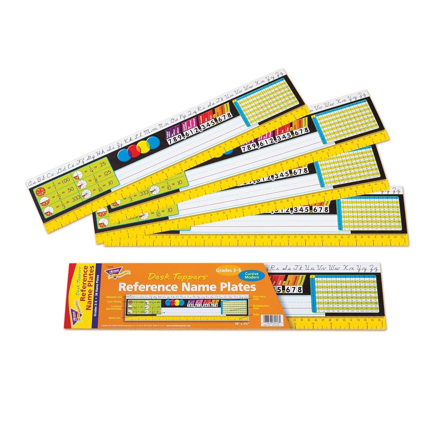 Grades 3-5 Desk Name Plates wi - Desk Name Plate บทวิจารณ์และราคา