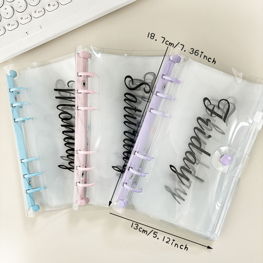SKYSONIC 1 Set A6 Macarone Bin - Planner Weekly Budget บทวิจารณ์และราคา