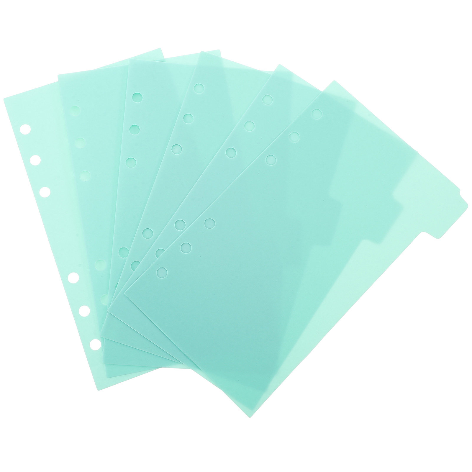 6 Sheets Plastic Index Divider - Index Tab Divider บทวิจารณ์และราคา