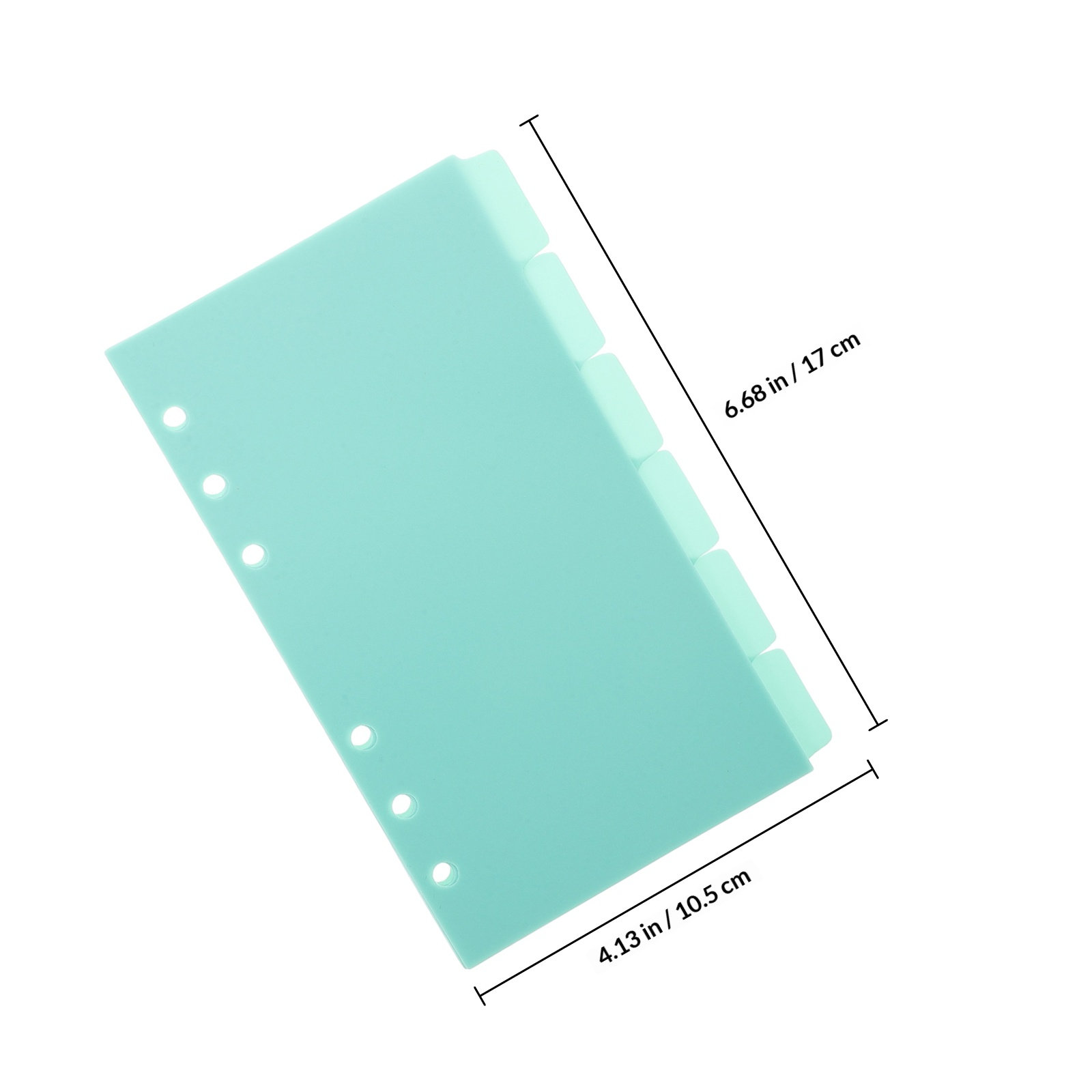 6 Sheets Plastic Index Divider - Index Tab Divider บทวิจารณ์และราคา