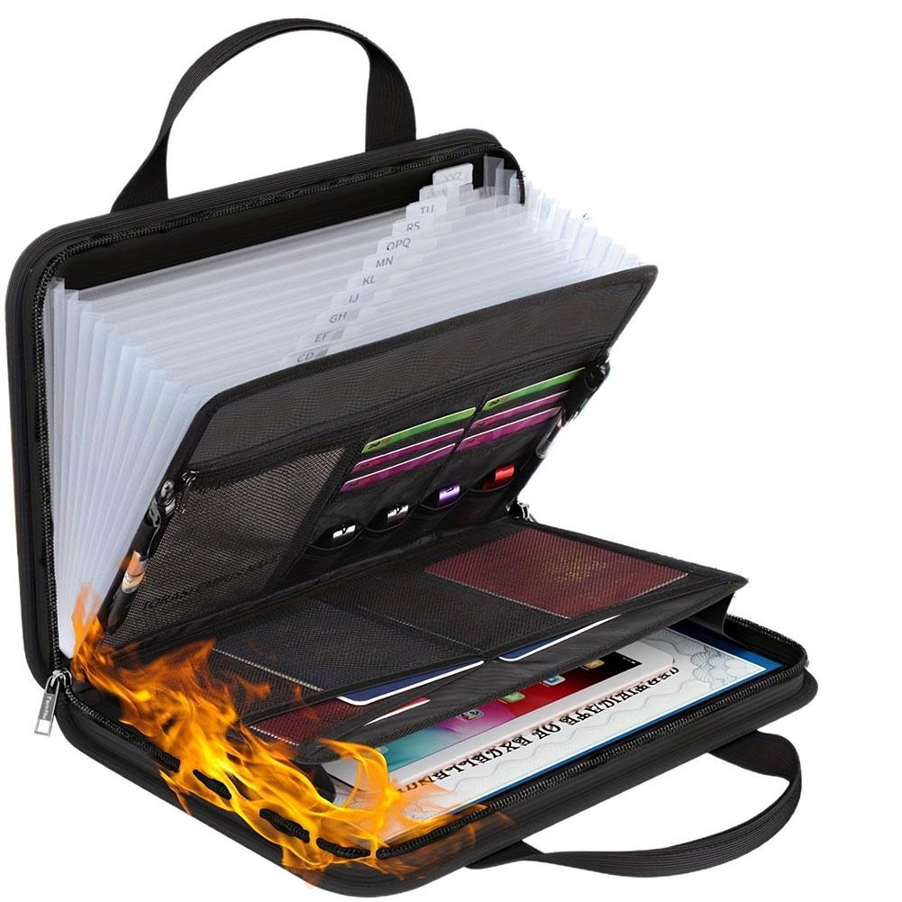 A4 Zipper File Bag Waterproof  - Portfolio Folder Zip บทวิจารณ์และราคา