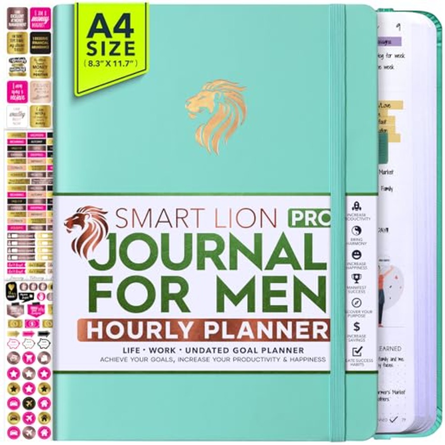 Journal for Men - Undated Dail - Planner Weekly Budget บทวิจารณ์และราคา
