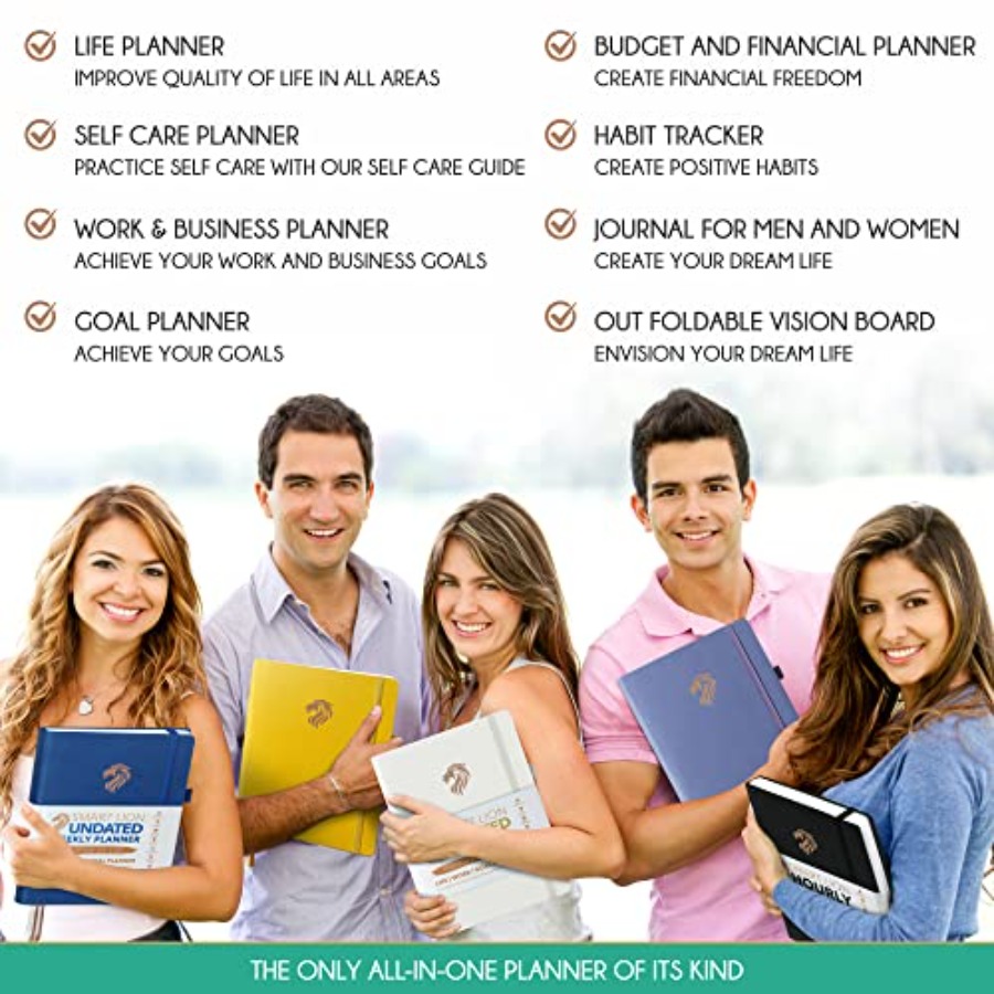 Journal for Men - Undated Dail - Planner Weekly Budget บทวิจารณ์และราคา