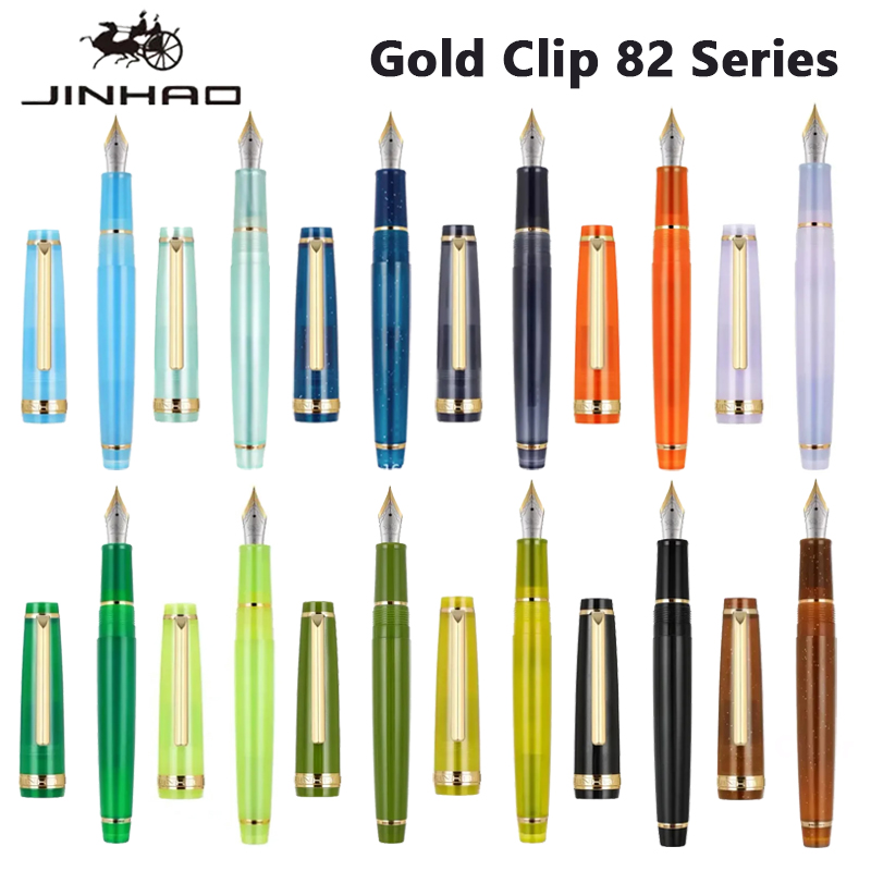 Jinhao 82 Fountain Pen Golden  - Office Stationery Supply Business บทวิจารณ์และราคา