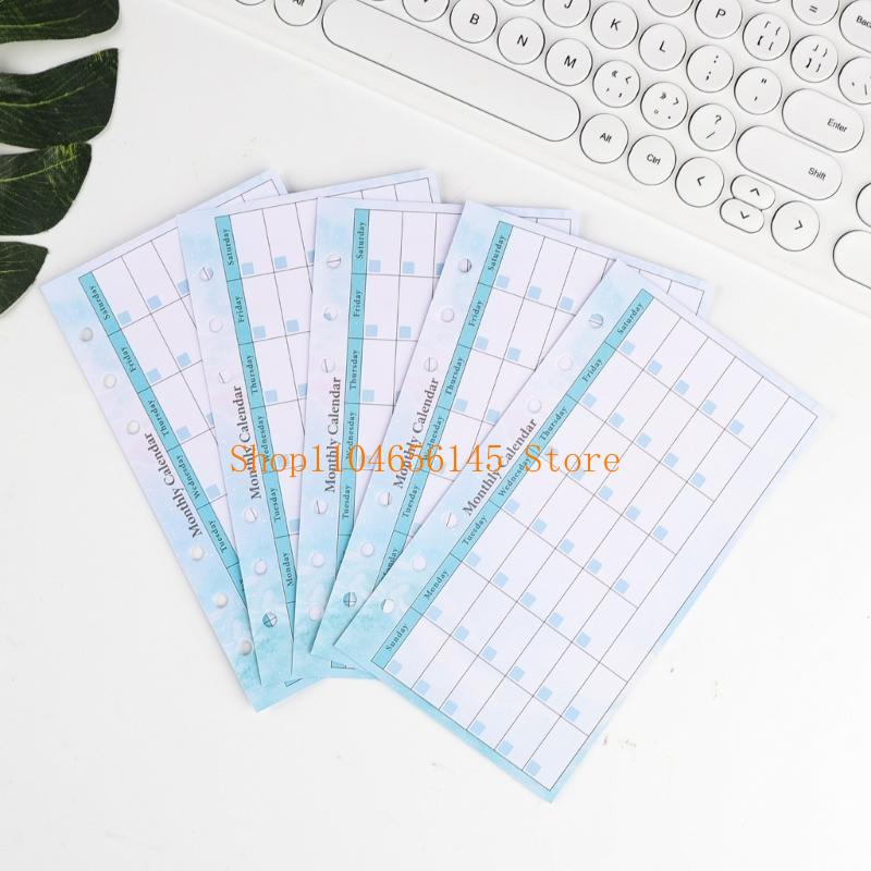 Loose Leaf Refill Paper Lined  - Planner Weekly Budget บทวิจารณ์และราคา