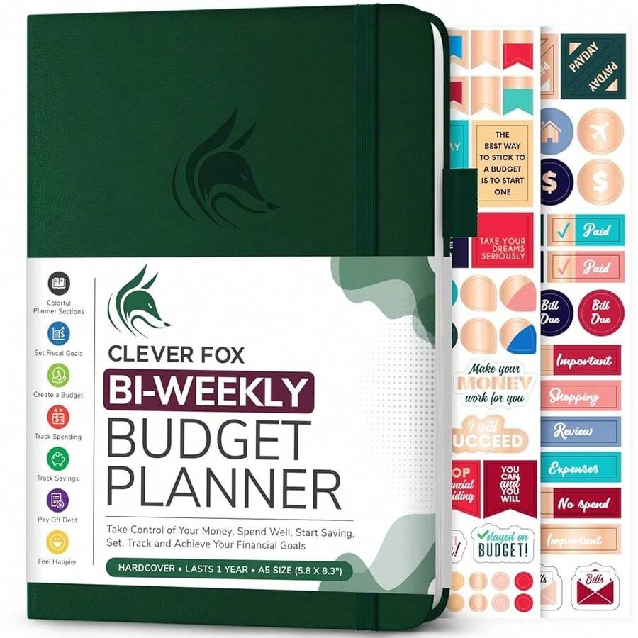Clever Fox Bi Weekly Budget Pl - Planner Weekly Budget บทวิจารณ์และราคา
