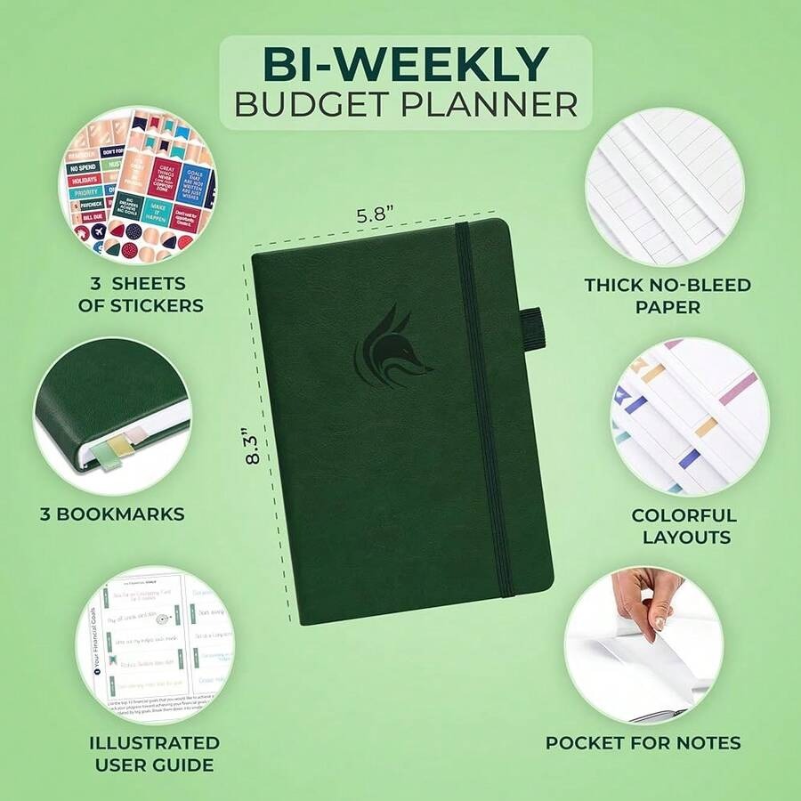 Clever Fox Bi Weekly Budget Pl - Planner Weekly Budget บทวิจารณ์และราคา