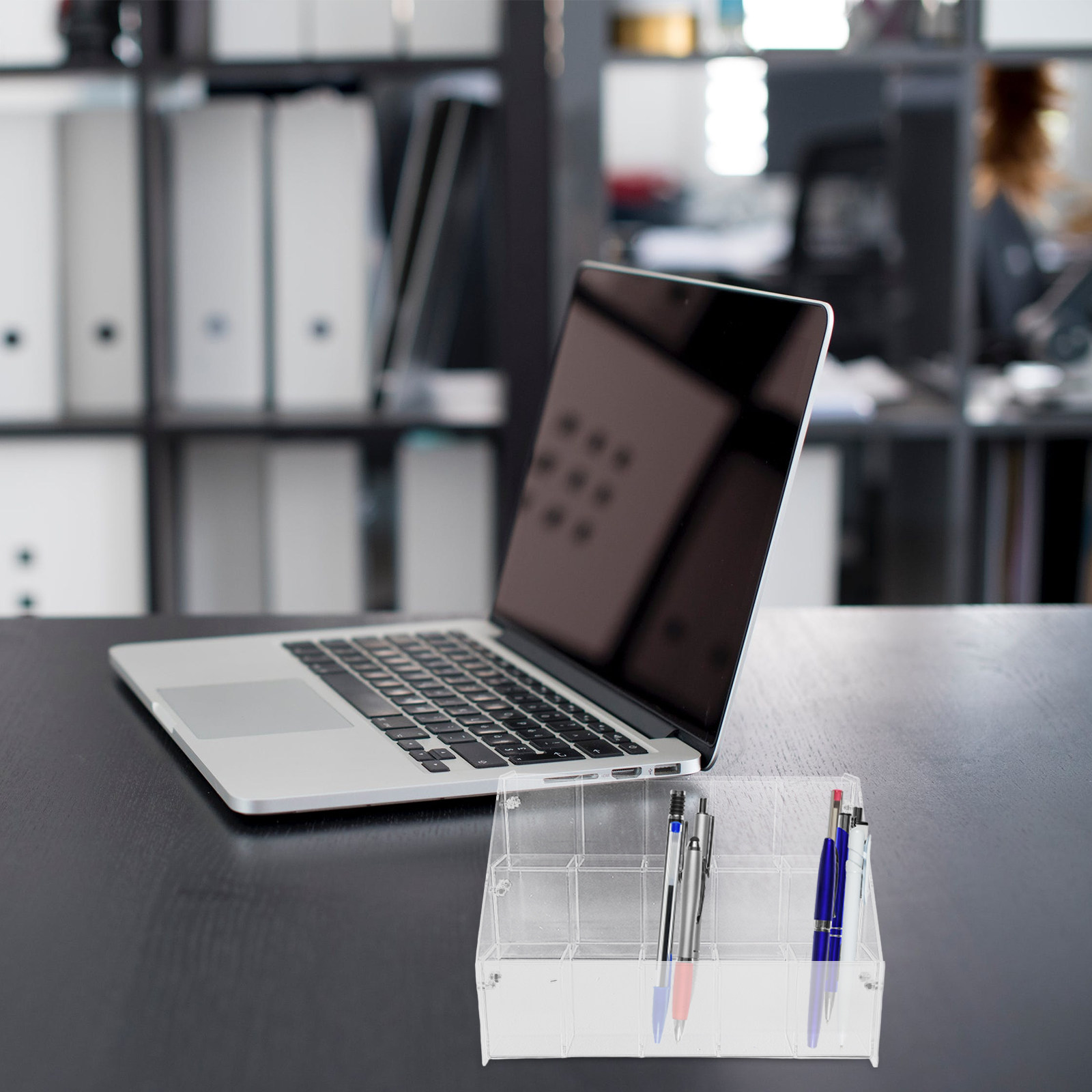 Acrylic Pen Display Stand Clea - Stationery Office Supply Store บทวิจารณ์และราคา