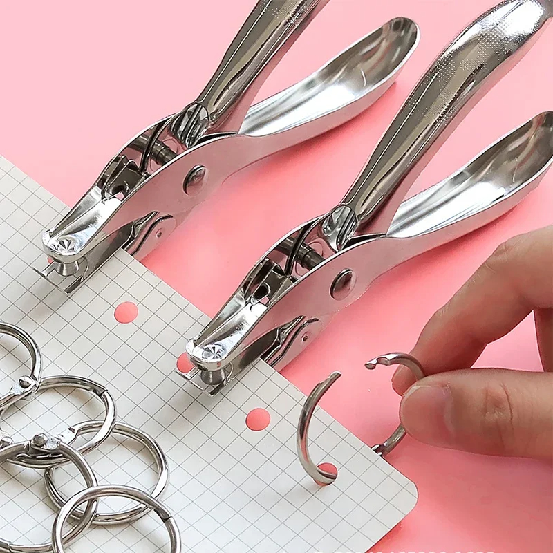 Metal 3/6mm Circular Hole Sing - Paper Punch 3 Hole บทวิจารณ์และราคา