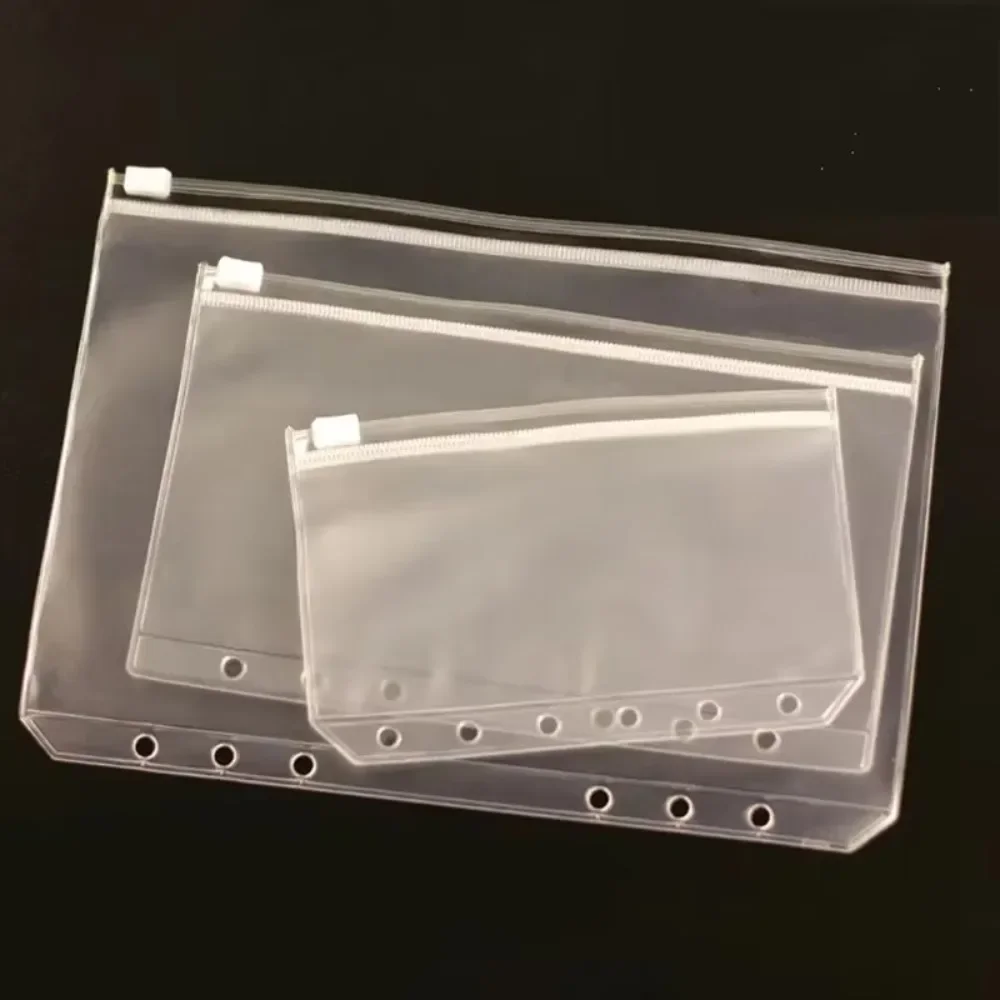 10Pcs  A5 A6 A7 Binder Pocket  - Portfolio Folder Zip บทวิจารณ์และราคา