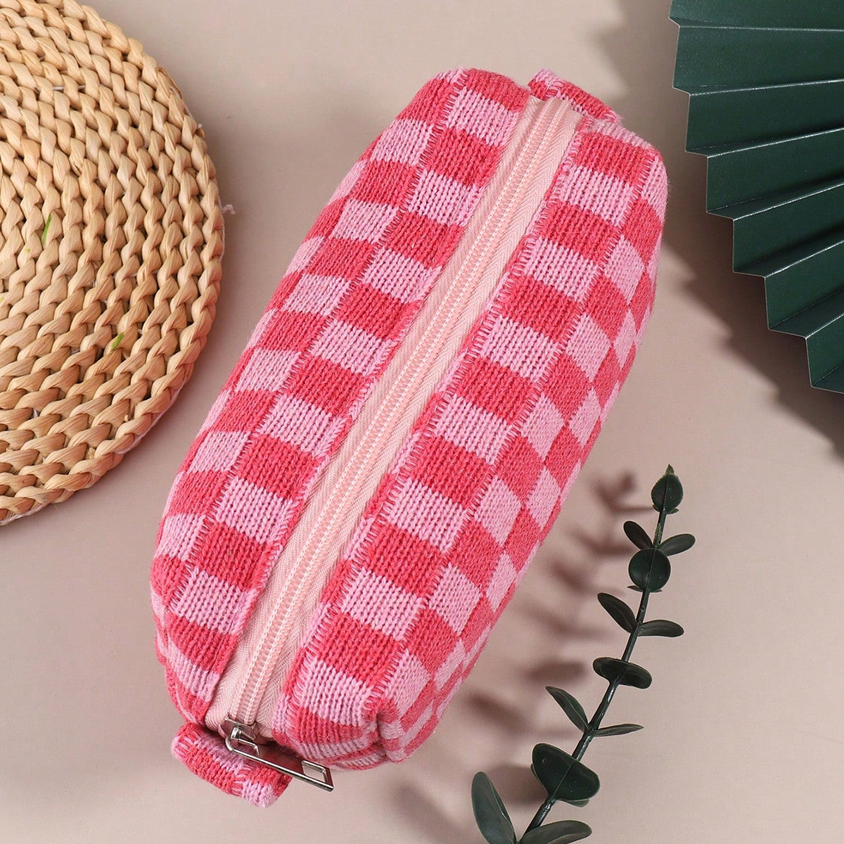 1PC Pink Checkered Single-Laye - Stationery Office Supply Store บทวิจารณ์และราคา