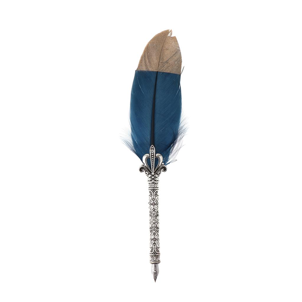 Feather Quill Calligraphy Pen  - Calligraphy Ink Bottle บทวิจารณ์และราคา