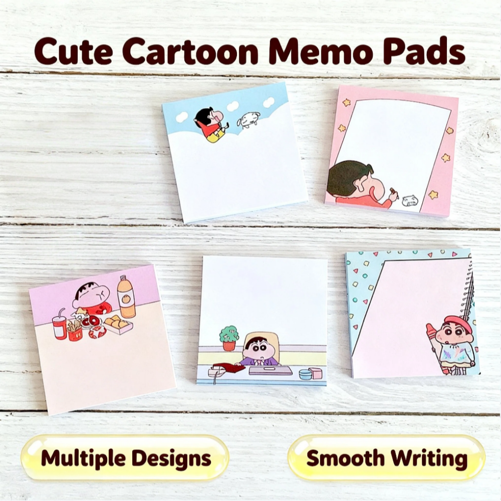 Crayon Shin-chan sticky notes. - Memo Pad Sticky บทวิจารณ์และราคา
