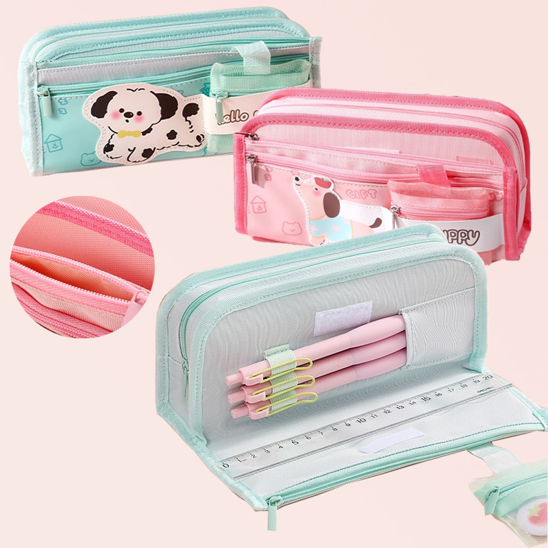 Pencil Bags Wear-resistant Eas - Stationery Office Supply Store บทวิจารณ์และราคา