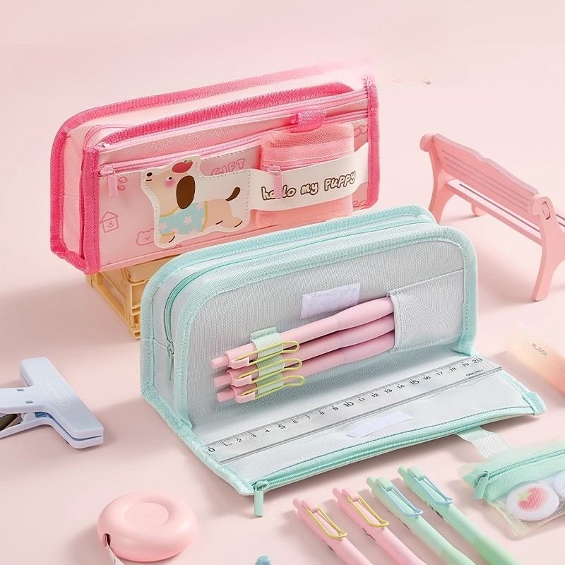Pencil Bags Wear-resistant Eas - Stationery Office Supply Store บทวิจารณ์และราคา