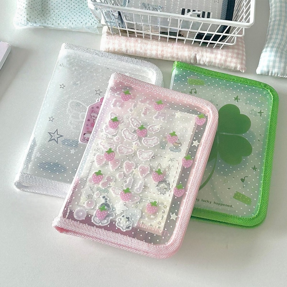 A6 Size Cute Stationery Storag - Portfolio Folder Zip บทวิจารณ์และราคา