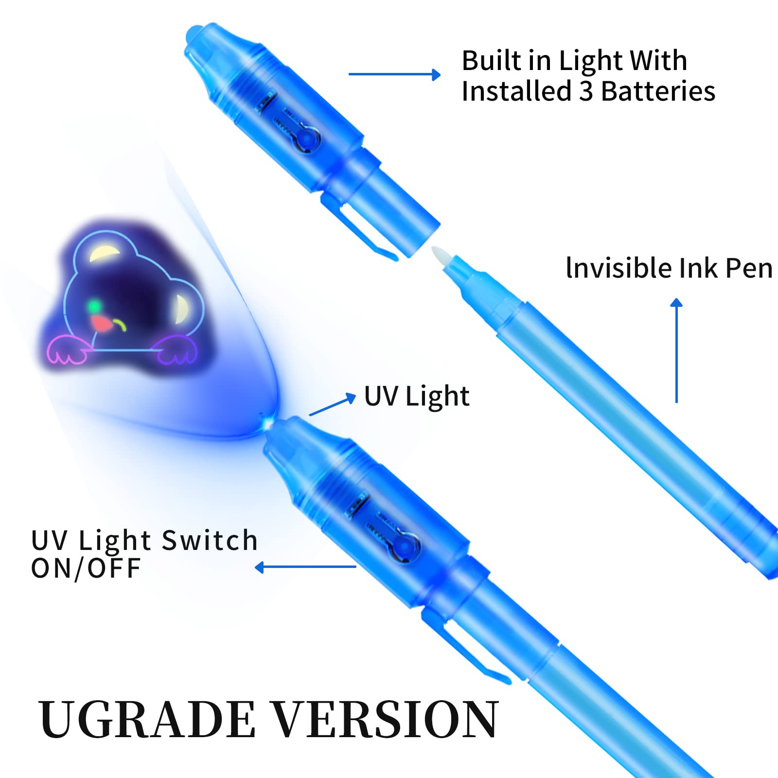 10pcs Invisible Ink Pen Magic  - Highlighter Set Pastel บทวิจารณ์และราคา