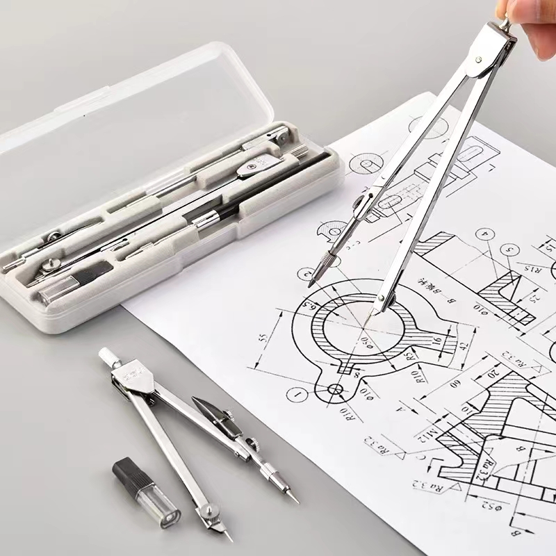 Stainless Steel Drafting Set D - Compass Geometry Set บทวิจารณ์และราคา