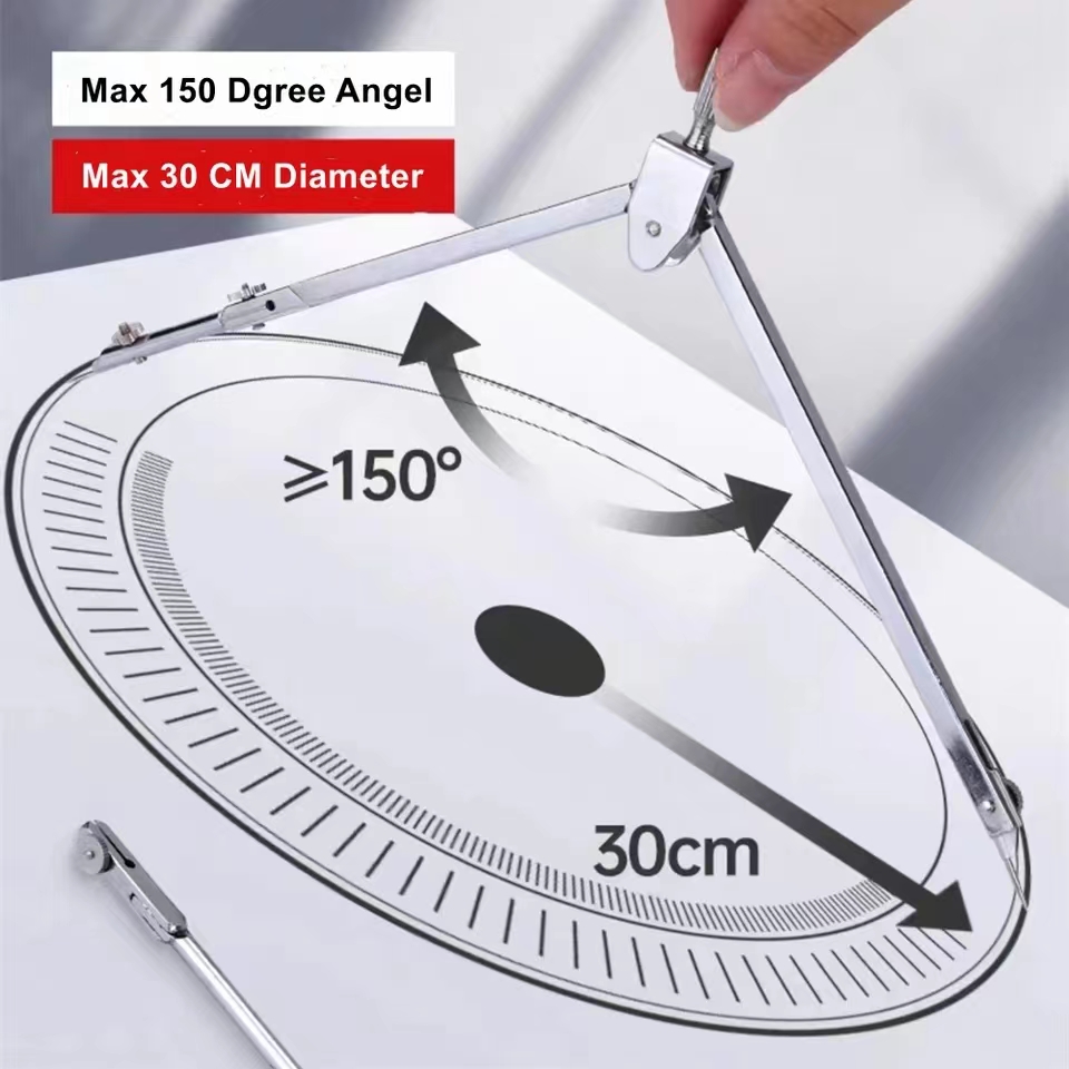 Stainless Steel Drafting Set D - Compass Geometry Set บทวิจารณ์และราคา