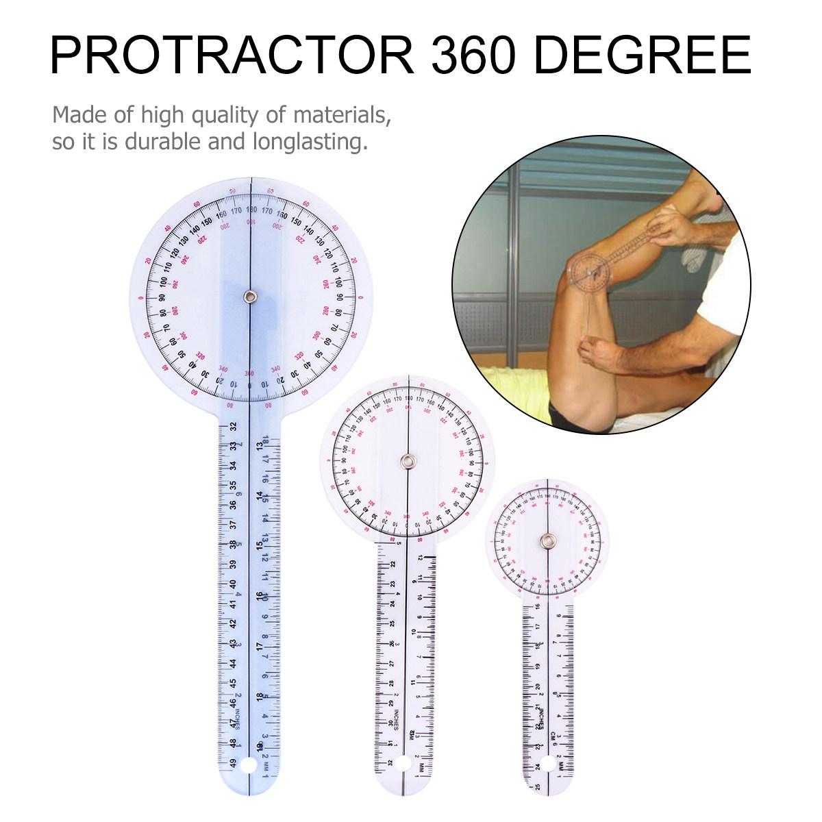 1Set Ruler Set Transparent Pla - Ruler Set Transparent บทวิจารณ์และราคา