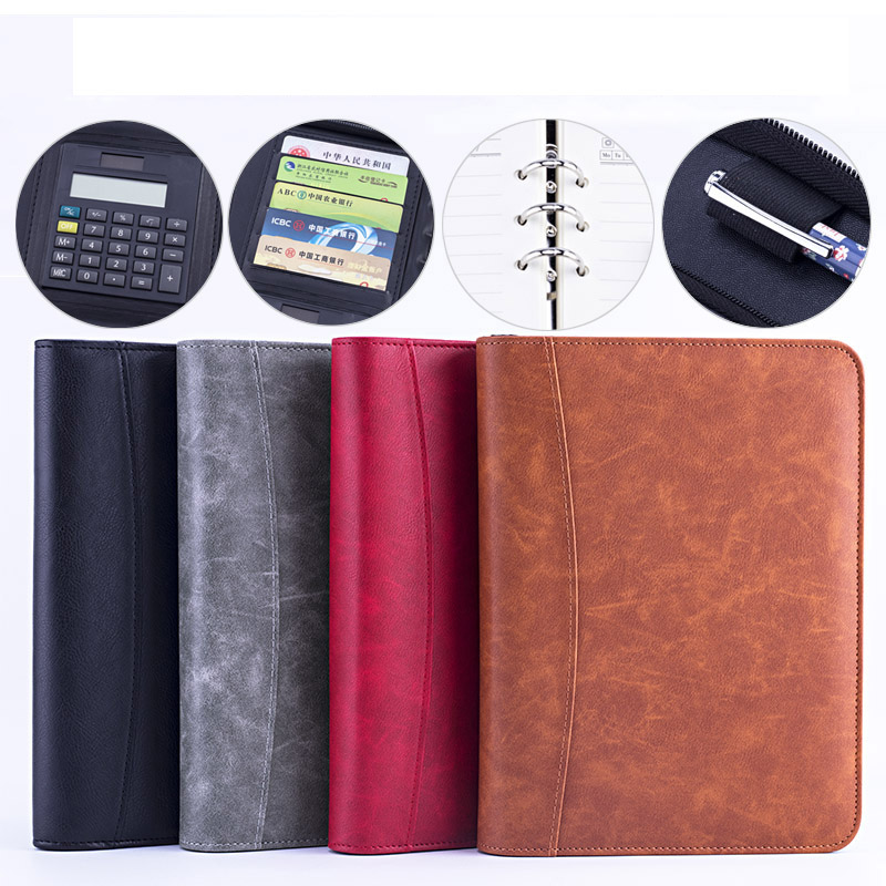 A5 Padfolio File Folder Docume - Portfolio Folder Zip บทวิจารณ์และราคา