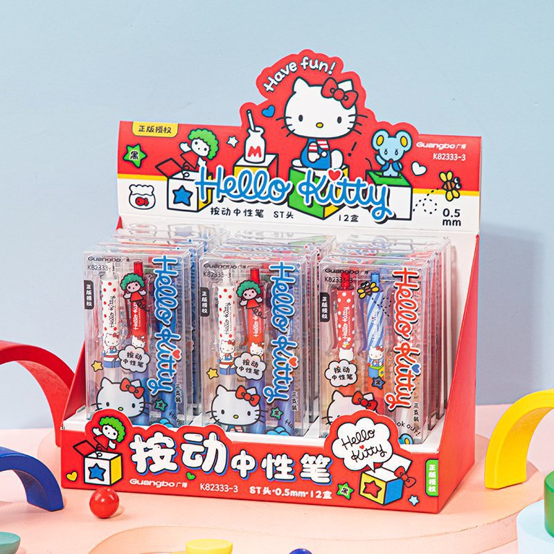 3Pcs Authorized Cartoon Kitty  - Stationery Warehouse บทวิจารณ์และราคา