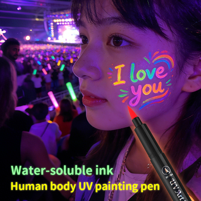 12Pcs UV Glow Paint Markers Se - Highlighter Set Pastel บทวิจารณ์และราคา