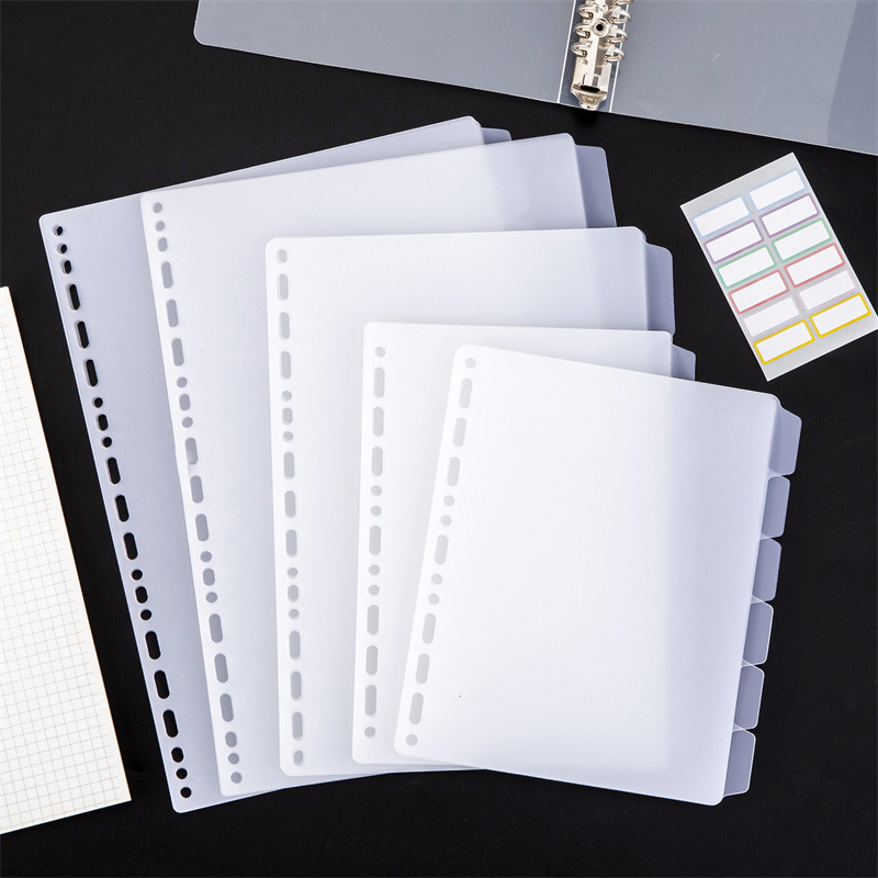 A4 A5 B5 Binder Dividers Gener - Index Tab Divider บทวิจารณ์และราคา