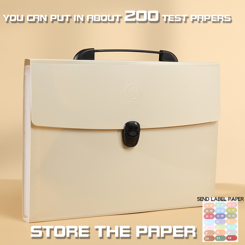 A4 File Folder 13 Layers Fashi - Portfolio Folder Zip บทวิจารณ์และราคา