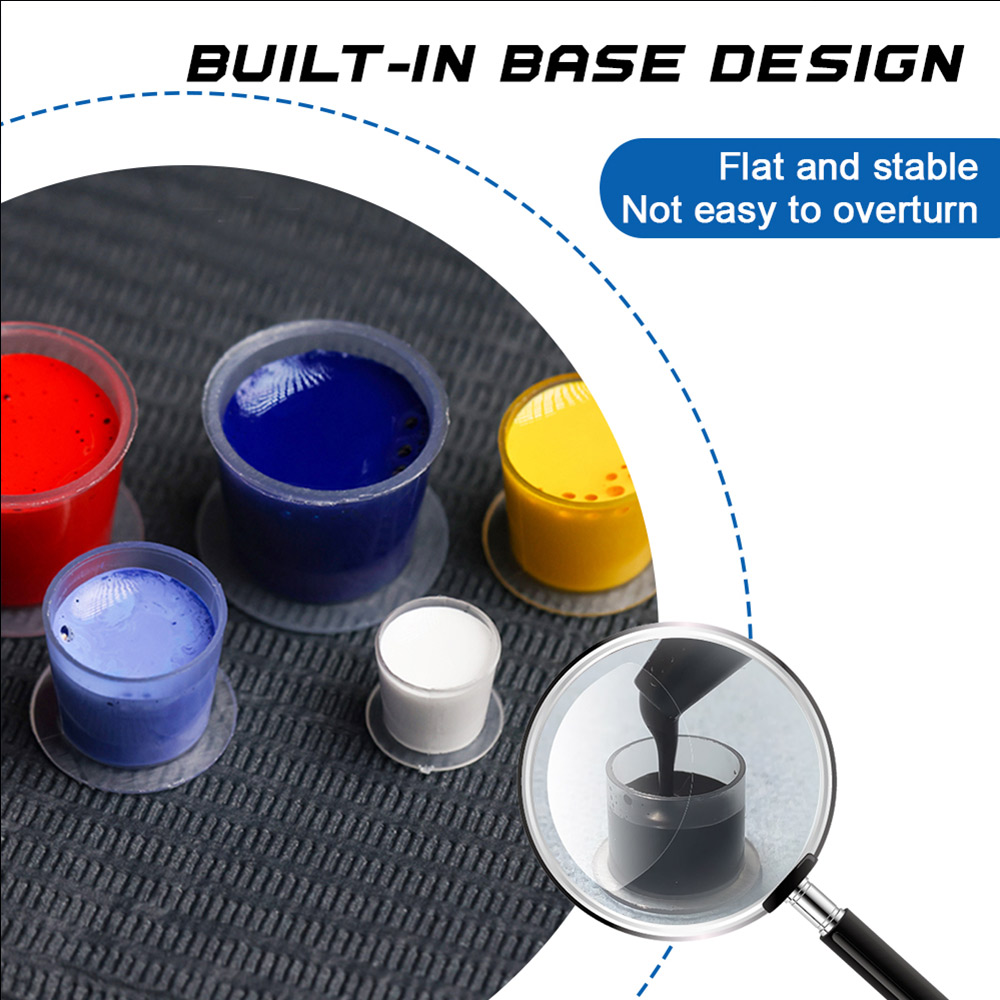 300/100pcs Tattoo Ink Cups Cap - Calligraphy Ink Bottle บทวิจารณ์และราคา