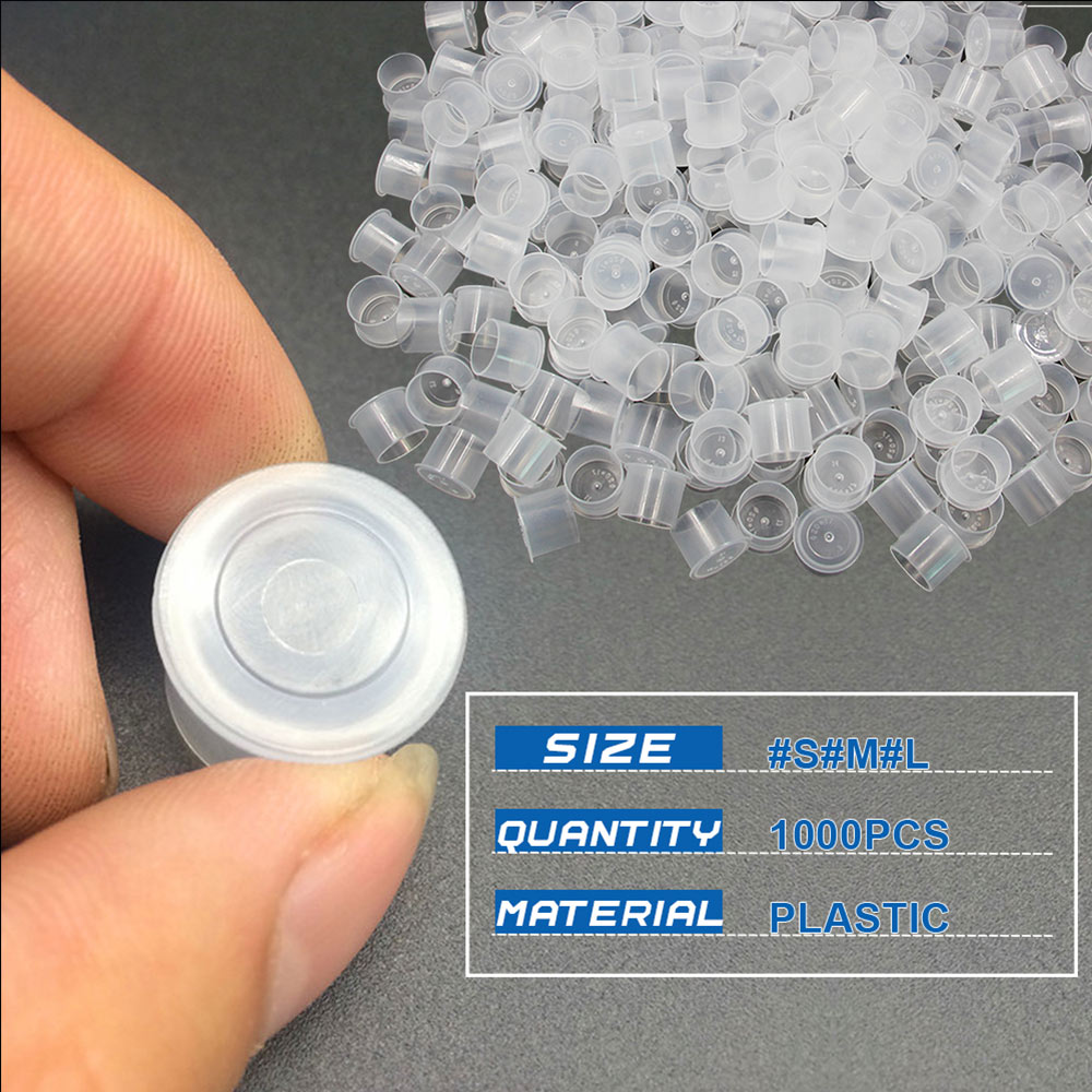300/100pcs Tattoo Ink Cups Cap - Calligraphy Ink Bottle บทวิจารณ์และราคา