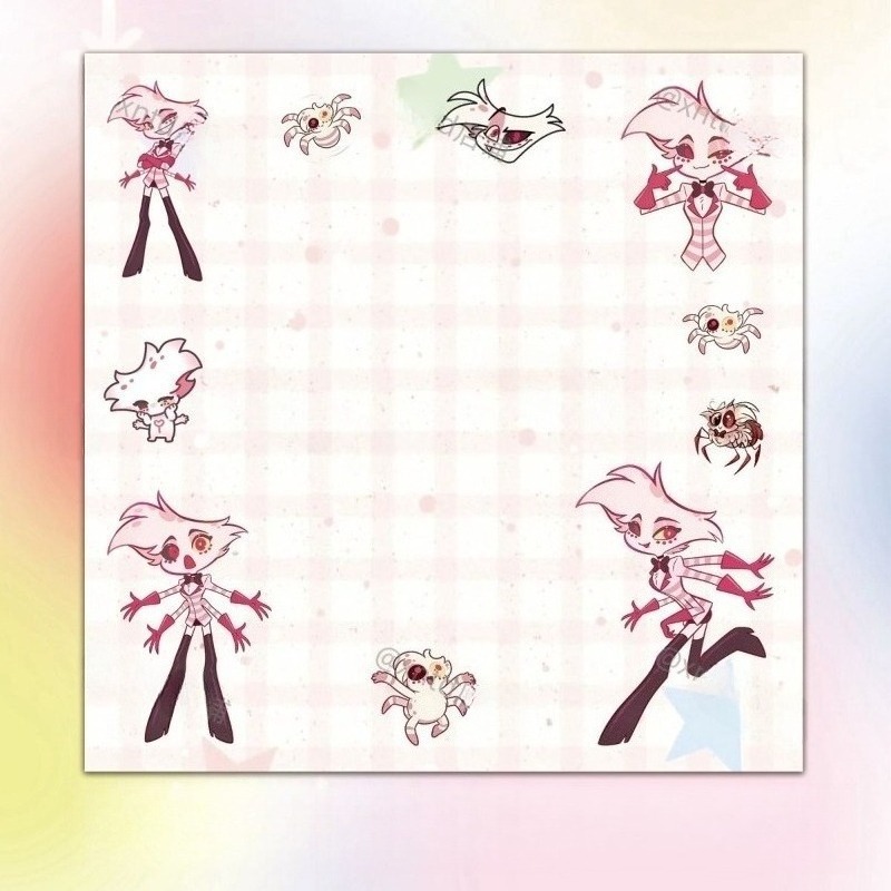 4Pcs Hazbin Hotel Zestial & Al - Stationery Warehouse บทวิจารณ์และราคา