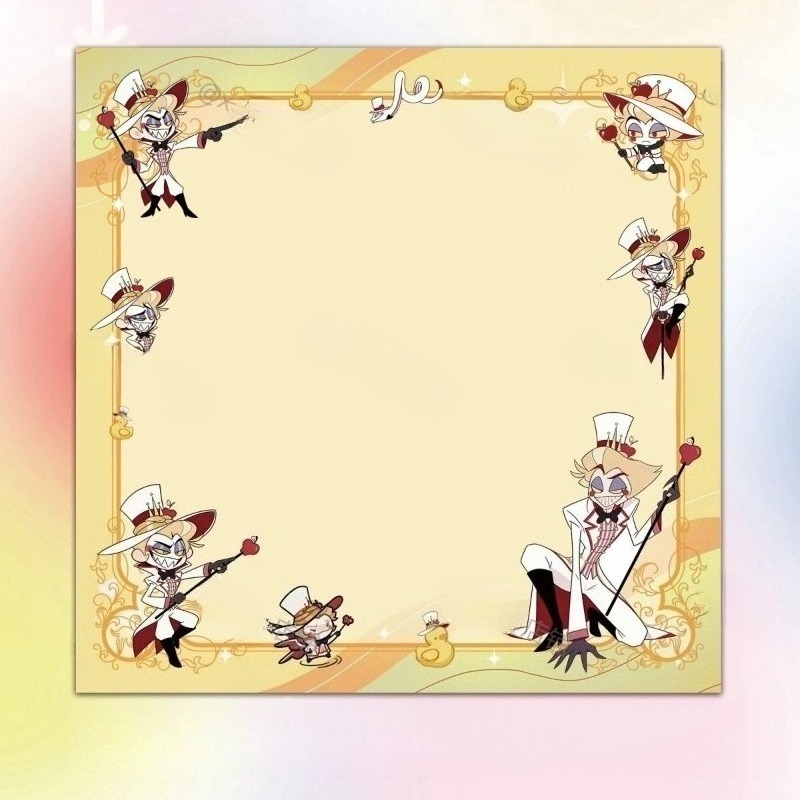 4Pcs Hazbin Hotel Zestial & Al - Stationery Warehouse บทวิจารณ์และราคา