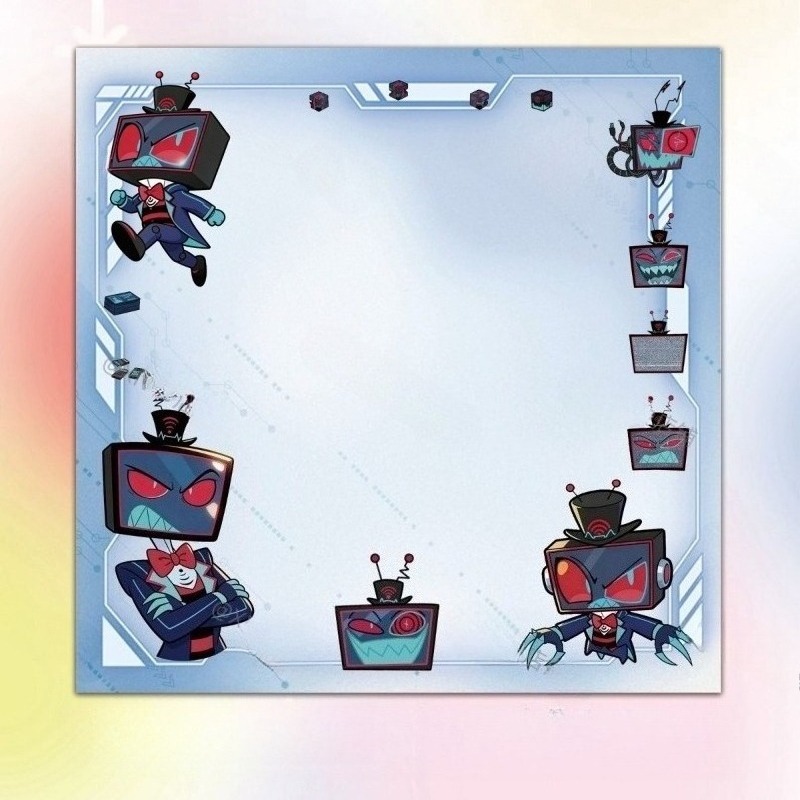 4Pcs Hazbin Hotel Zestial & Al - Stationery Warehouse บทวิจารณ์และราคา