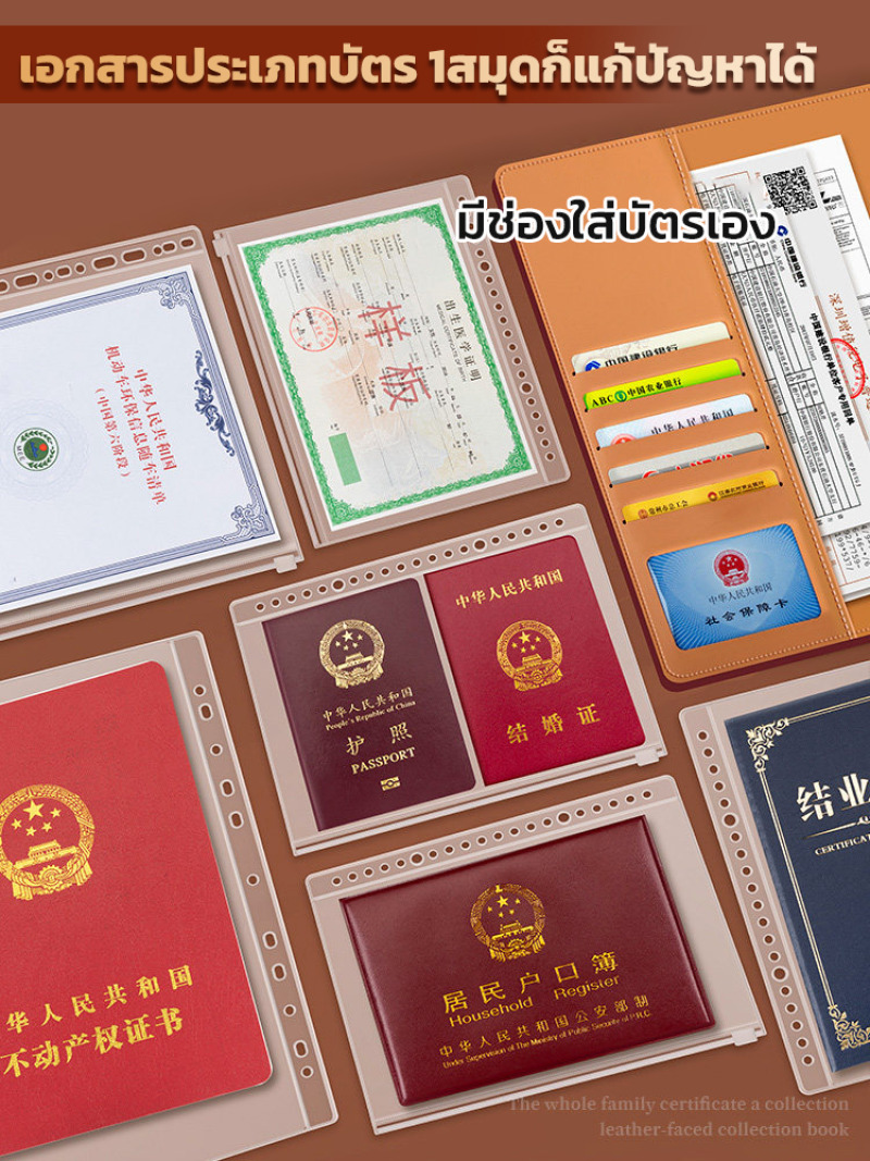 A4 Magnetic Closure Family Doc - Portfolio Folder Zip บทวิจารณ์และราคา