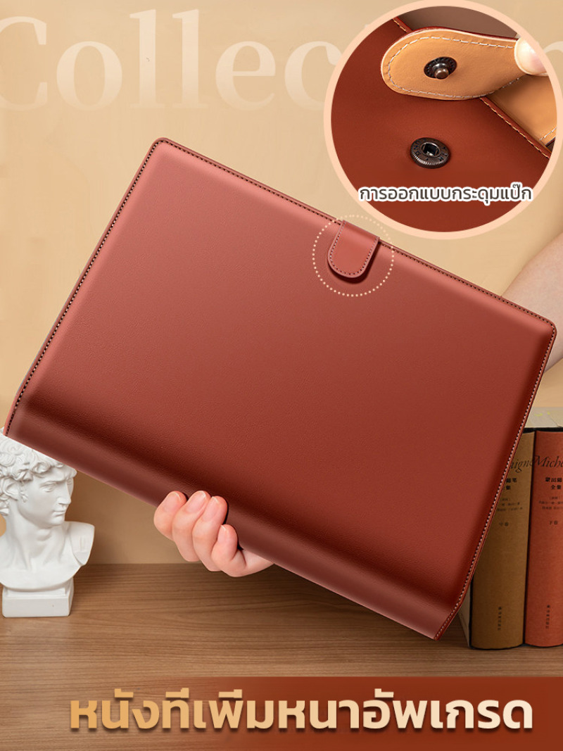 A4 Magnetic Closure Family Doc - Portfolio Folder Zip บทวิจารณ์และราคา