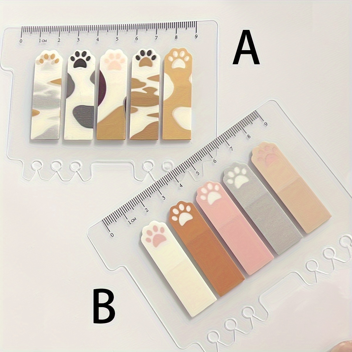 Cute Cat Paw PET Index Tabs, T - Index Tab Divider บทวิจารณ์และราคา