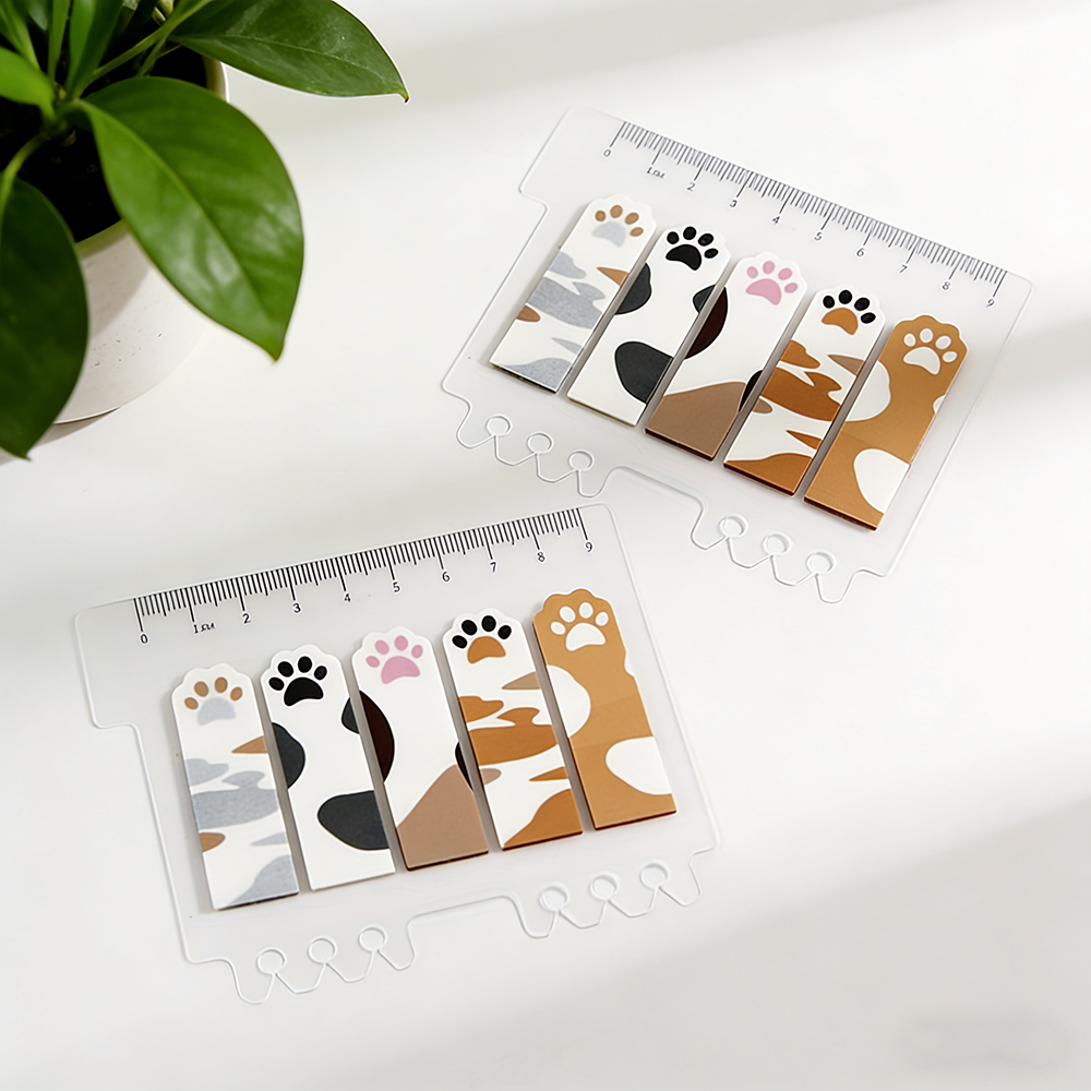 Cute Cat Paw PET Index Tabs, T - Index Tab Divider บทวิจารณ์และราคา