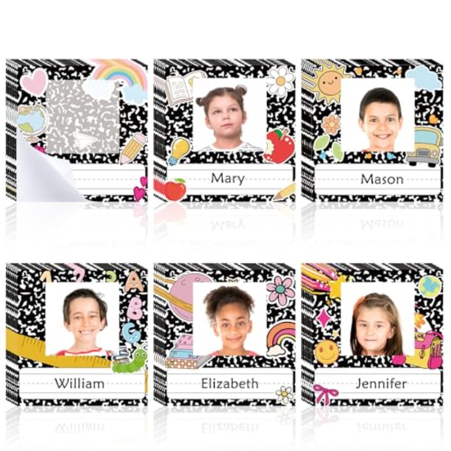 42pcs Name Tags for Desk Photo - Desk Name Plate บทวิจารณ์และราคา